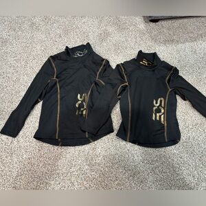 EOS youth hockey neck guard tops